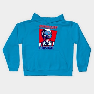 consume podcast Kids Hoodie